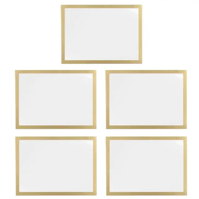 5pcs gold