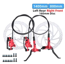  M8000 Bicycle Brake  Mountain Bike Hidraulic Disc Brake Hidraulic MTB DH AM FR Bike Oil Pressure  Caliper Clamp Brake 800/1400MM 