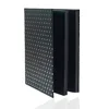 Double Side 2 Layer Book Shape Empty Magnetic Eyeshadow Makeup Palette with Mirror,Fits Standard and Deep Pans 1