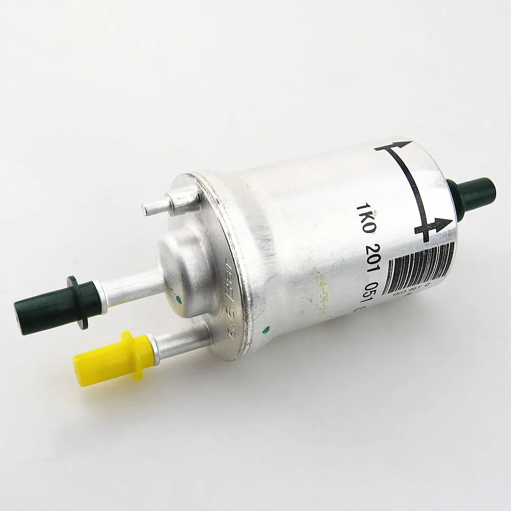 SCJYRXS 1K0201051C 1K0 201 051C 1K0 201 051 C Gasoline Fuel Filter 6.6 Bar For Audi A3 TT Golf MK5 MK6 Passat B7 Beetle Octavia