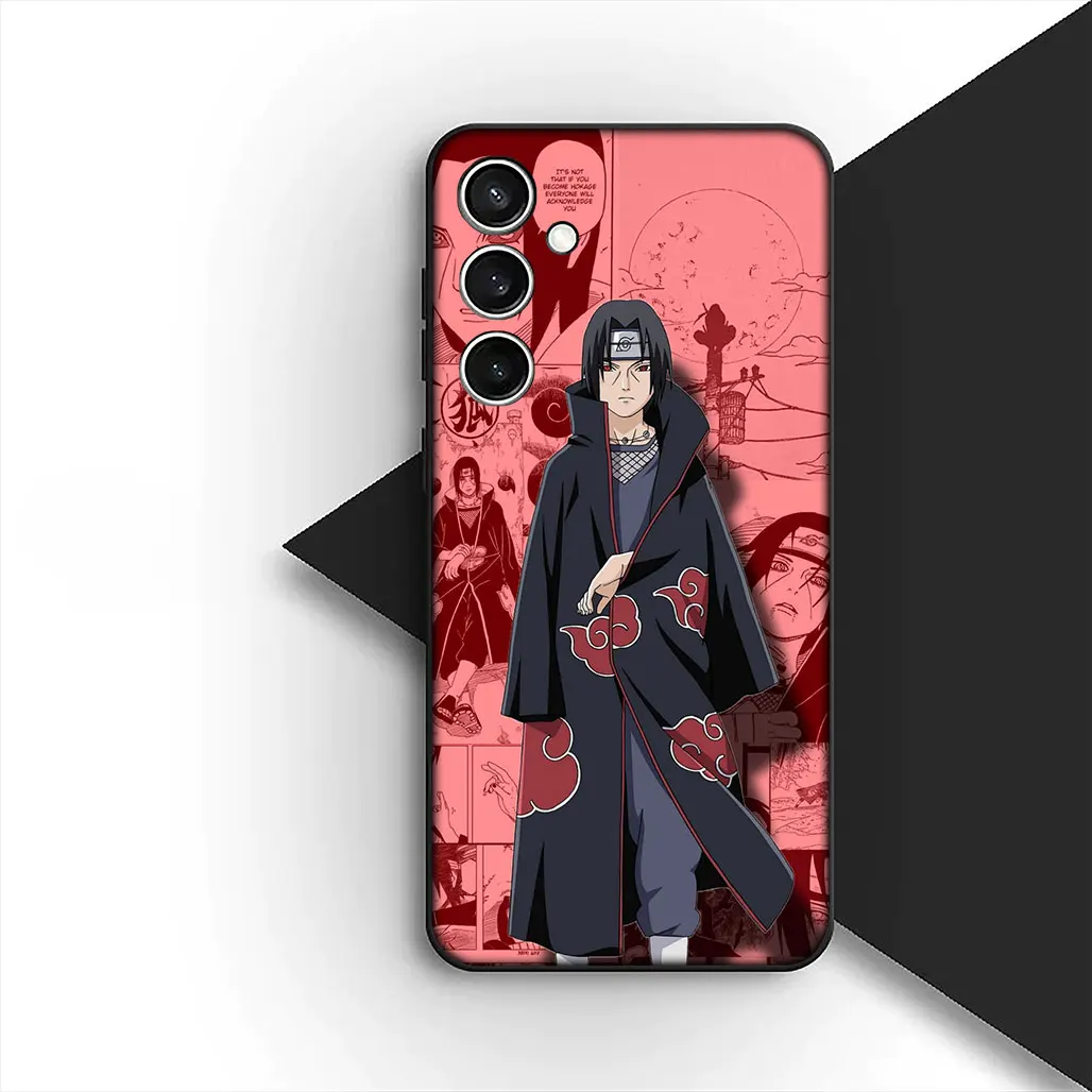 Anime Uchiha Itachi Naruto Silicone Phone Case Cover