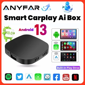 Carplay AI Box Android 13 Inalámbrico Android Auto para Youtube Netflix Toyota Mazda Hyundai Haval GMC Ford MG VW Kia 1