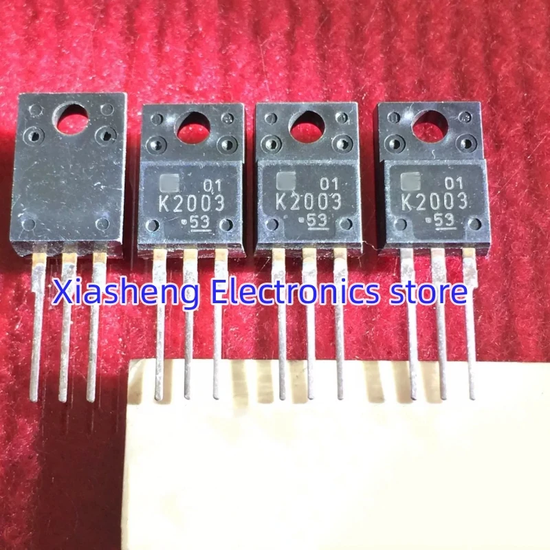 

New Original 10Pcs 2SK2003 K2003 TO-220F MOSFET Field-effect Transistor Powerful Transistors Good Quality