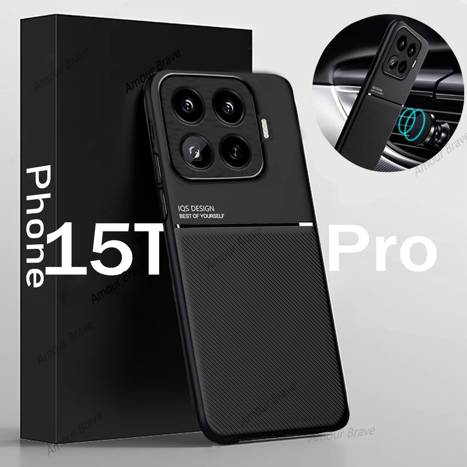 Magnetic Luxury Leather Shockproof Phone Case - Premium Design & Protection