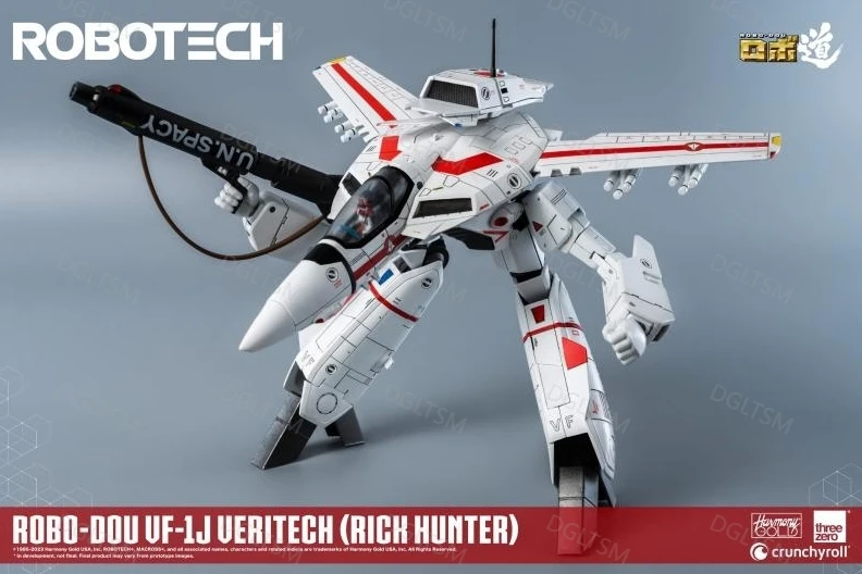 In Stock Threezero Macross Robotech VF-1J VF1J Rick Hunter VF-1S