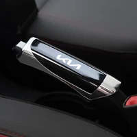1pcs Car Hand Brake Cover Handbrake Grips Protection Carbon Fiber For Kia Rio Ceed Sportage Cerato Soul Sorento Picanto Optima 1