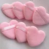 8pcs Heart-Shaped Makeup Sponge Puff,  Soft Crystal Velvet, Foam, Soft And Skin-Friendly Makeup, Portable Makeup Tool 1