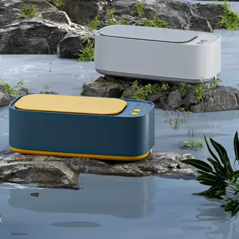 45KHZ High Frequency Ultrasonic Cleaning Machine Portable Ultrasound Bath Cleaner for Glasses Watches Jewelry Rings 1
