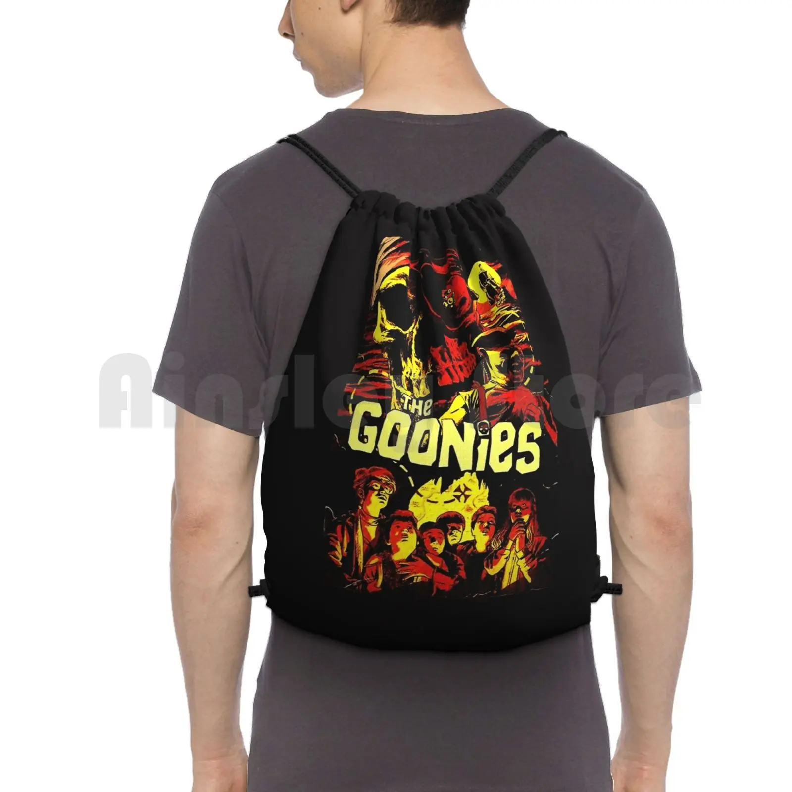 Goonies Mochila Sacos De Cordao Saco De Ginajio À Prova Dwaterproof Vasa As Gonies Filmes Filmes Serie Piratas Piratas Navos