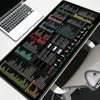 English Mouse Pad Large Excel Text Editor Cheat Sheet Shortcut Mousepad for Programing Engineer Non-Slip Stitched Edge Desk Mat 1