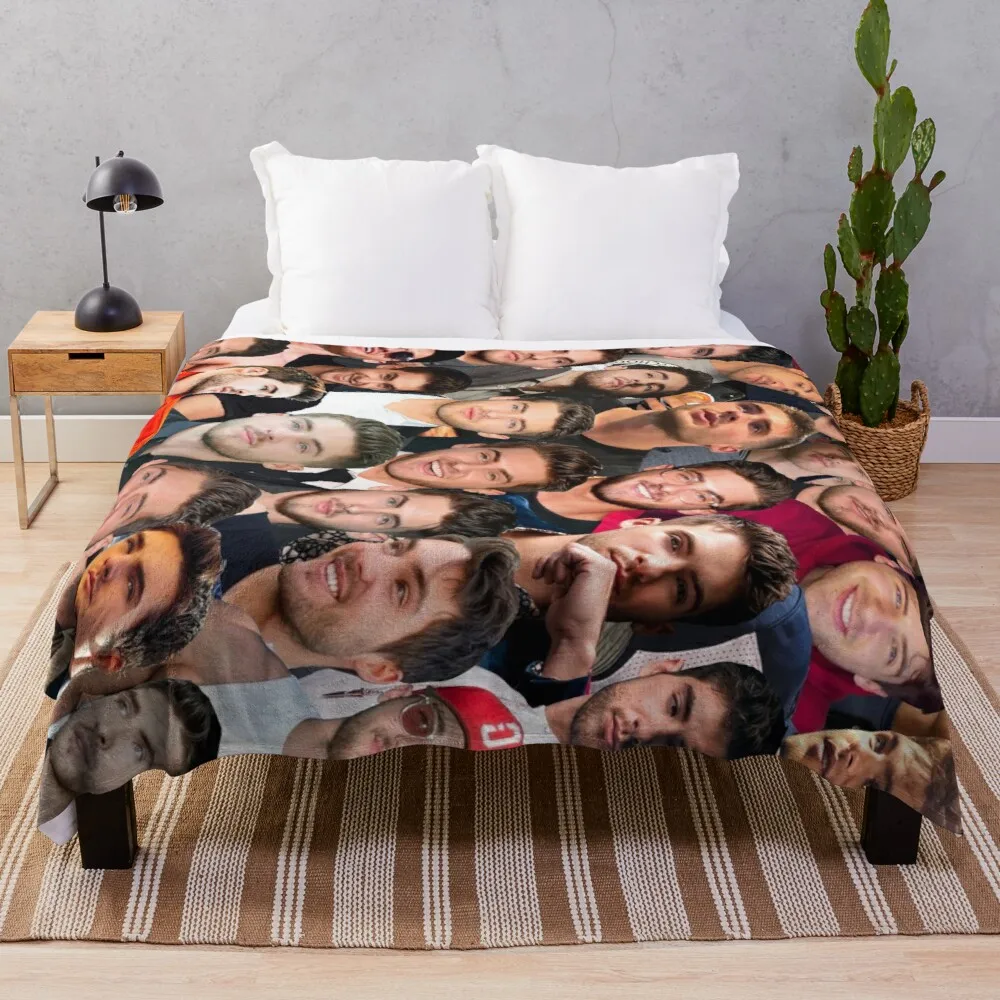 

Cody Christian Photo Collage Throw Blanket cotton sofa throw