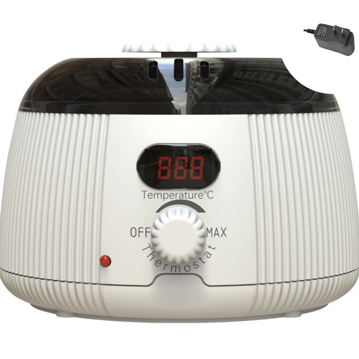 Waxing Machine 1PC Melt WaxerBeauty Wax Bean WarmerDouble Inner PotTear & Tear UnderarmsLegsFaceLimbsHair Removal Paste