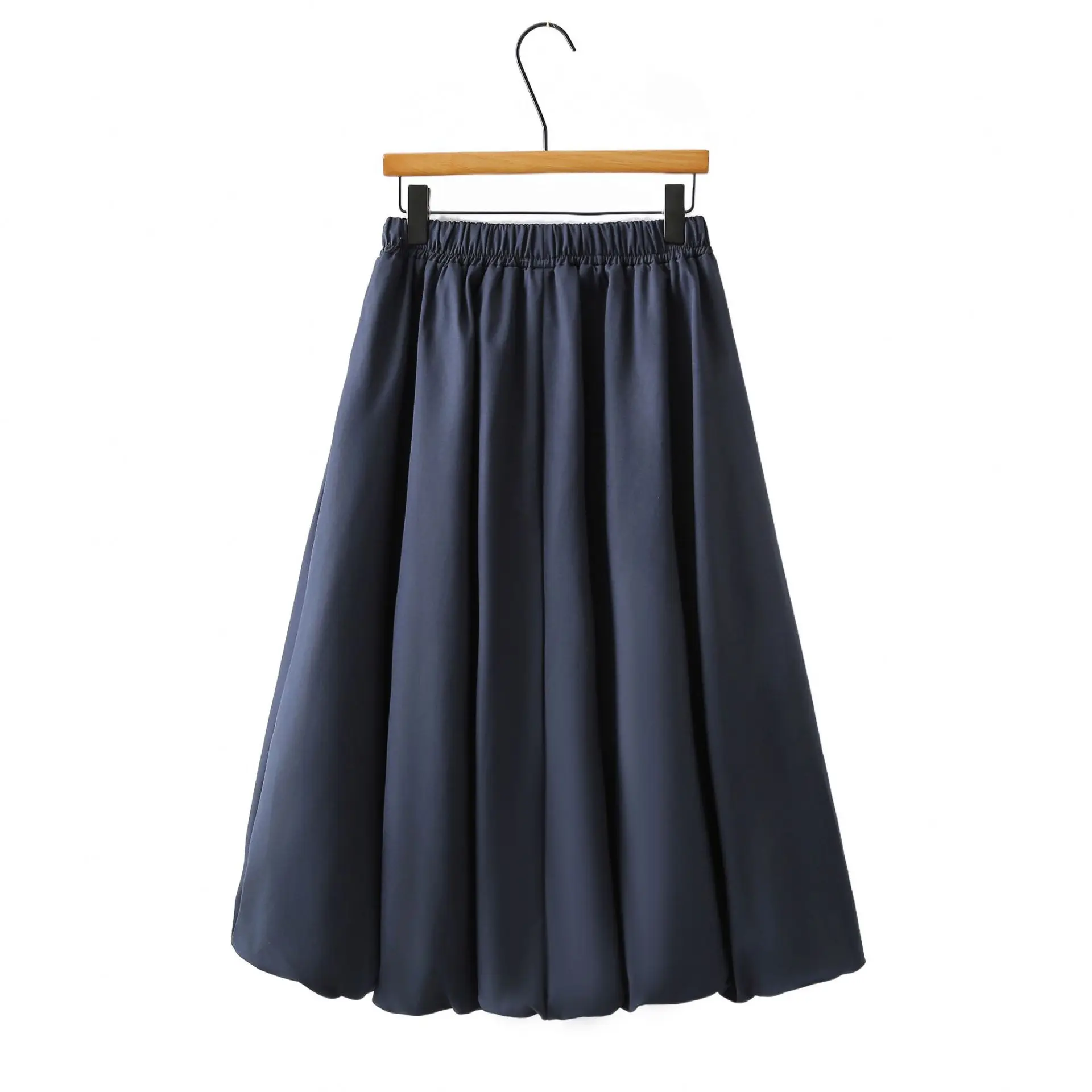 Fashion Plus Size Women's Skirt Artistic Casual A-Length Lantern Skirt Autumn New Style 385