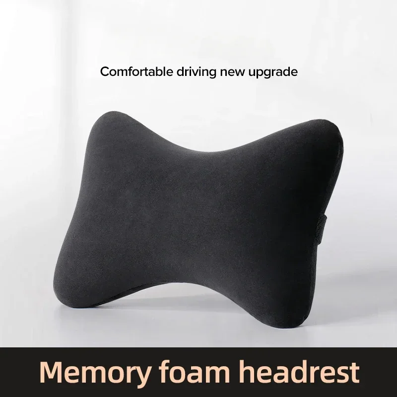 Ergonomic Memory Foam Car Seat Neck and Waist Support Pillow