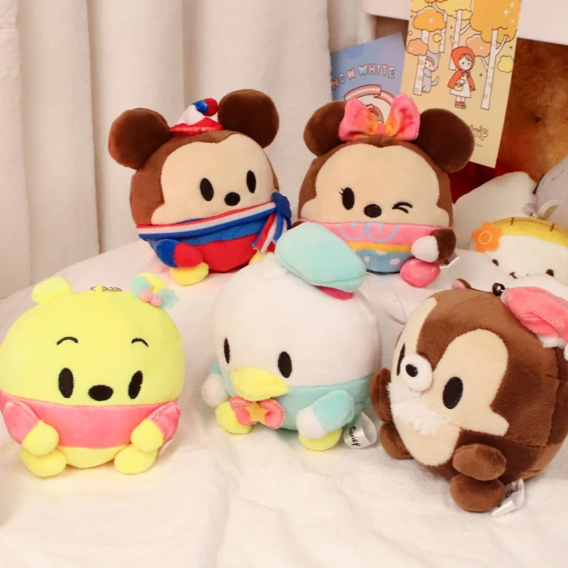 

Halloween Plush Toys Winnie Bear Donald Duck Mickey Minnie Ball Pendant Doll Birthday Party Selected Gift Pendant Anime Plush