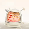 1.8L Milky White Retro Household Anti-ironing Electric Kettle 304 Stainless Steel Automatic Power Off Large Capacity Kettle 1