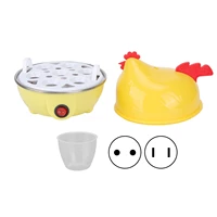 7 Egg Capacity Electric Egg Cooker Multifunction Chicken Shape Rapid Egg Boiler Automatic Shut Off Mini Breakfast Machine 1