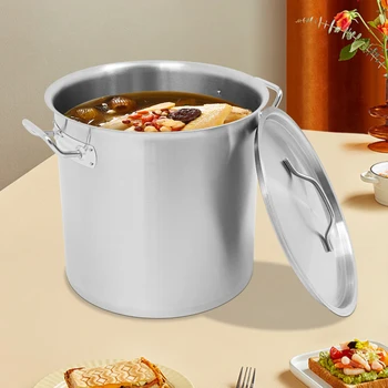 Large Stainless Steel Stock Pot 3