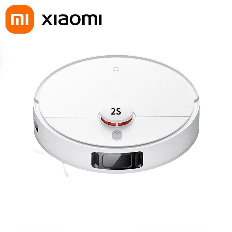 

XIAOMI-Robot aspirador MIJIA 2S, barrido de polvo doméstico, succión ciclónica de 4000PA, lavado, escaneo LDS