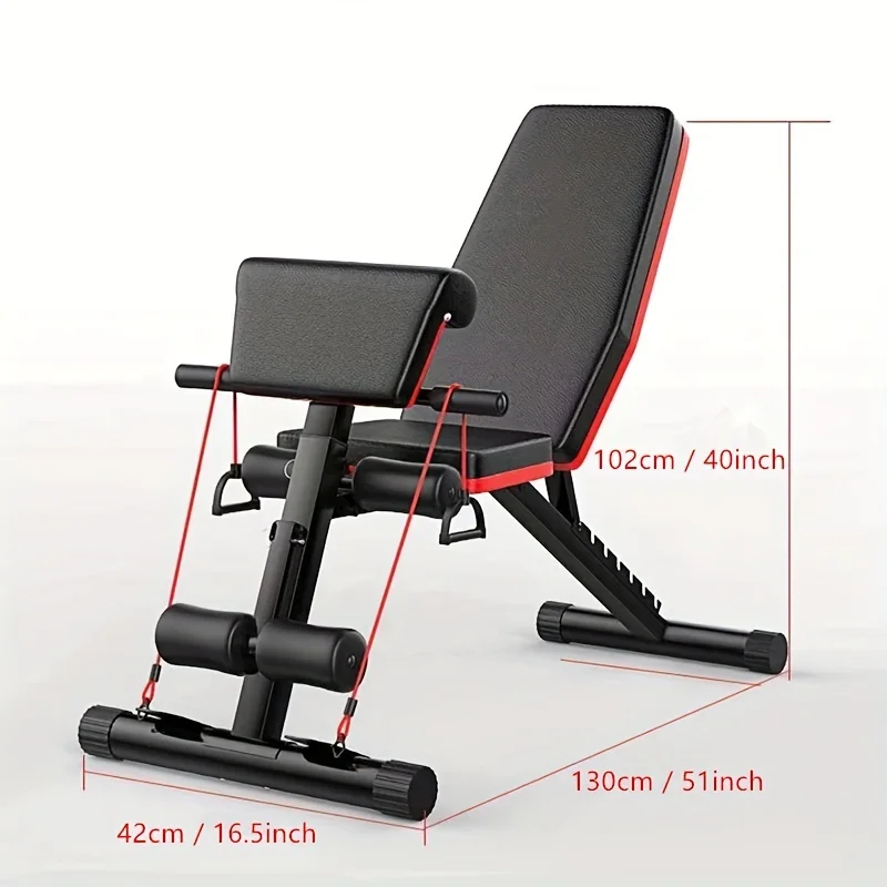 Banc de musculation pliant banc de musculation inclinable multifonctionnel pour entraînement complet Machine de Fitness gymnase à domicile pour hommes