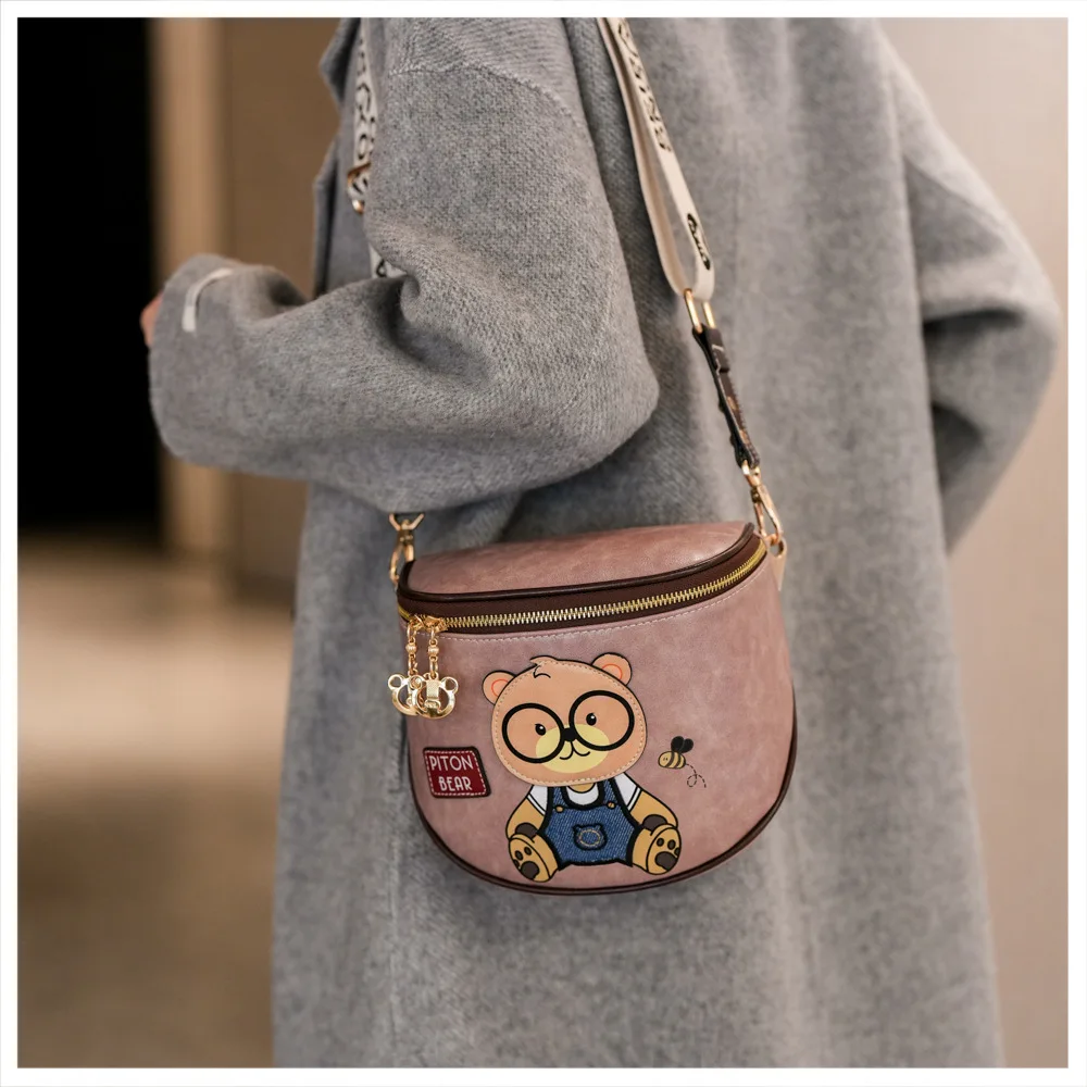 Single Shoulder Crossbody Bag Large Capacity Women's Bag Versatile Casual Women's Chest Handbag