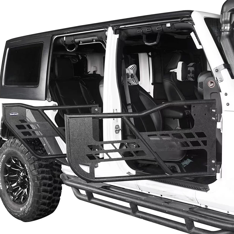 

Auto top selling jeeps Wran gler accessories half doors for Jeep Wrangler JK JL with mirror.