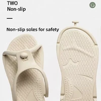 2024 Summer Women Folding Slippers Adults Portable Trip Travel Sandals Couples Indoor Soft Slides Men Beach Non-slip EVA Shoes - Image 5
