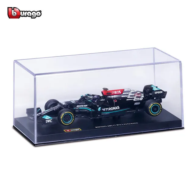 Bburago 1:43 2021 Mercedes-AMG F1 W12 E Performance #44 #77 Alloy Luxury Vehicle Diecast Cars Model Toy Collection Gift 1