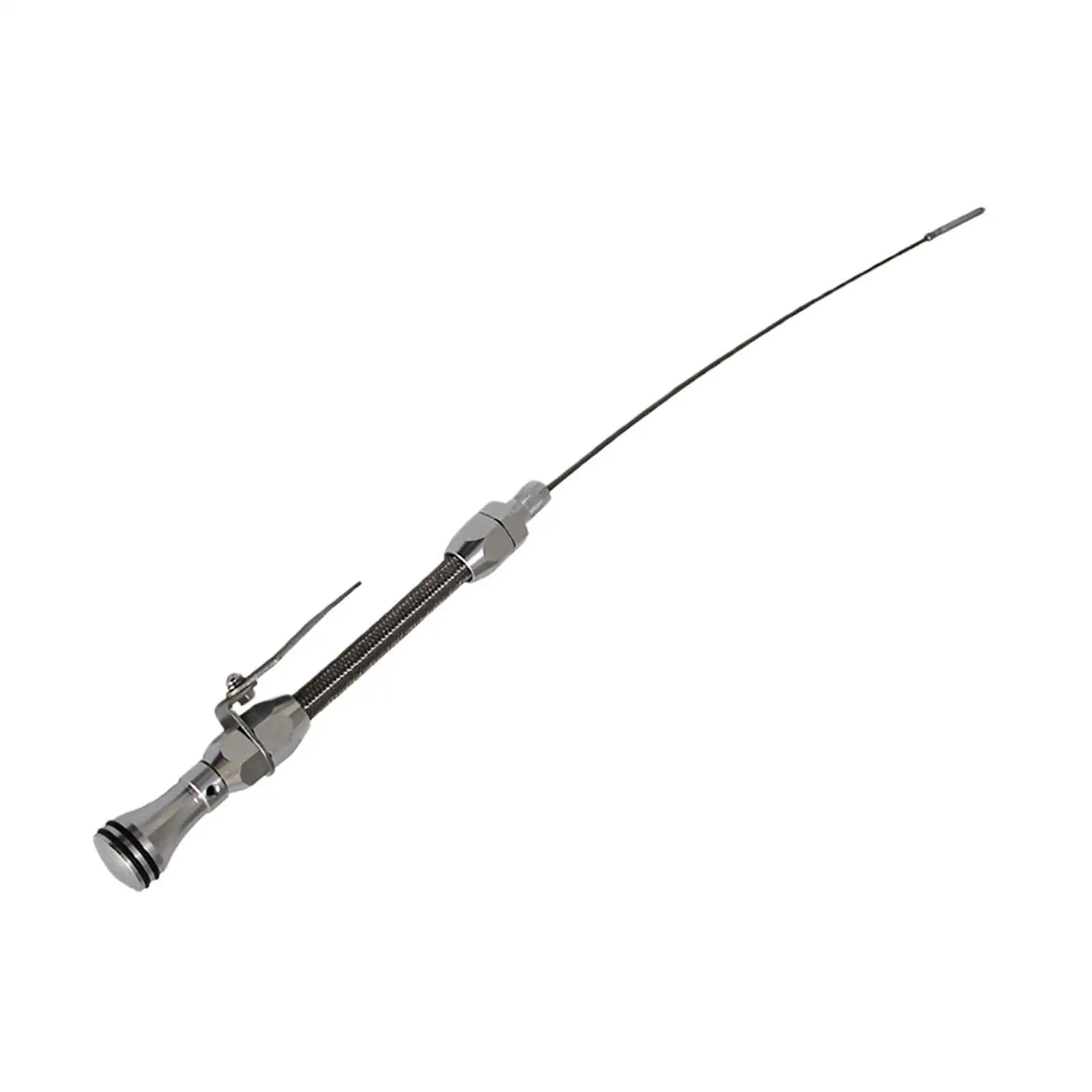 

Oil Level Dipstick Stainless Braided Dipstick for Chevy Sbc 327 350