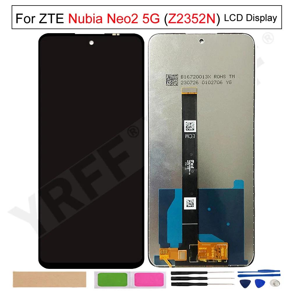 For ZTE Nubia Neo 2 5G Z2352N LCD Display,Phone Touch Screen