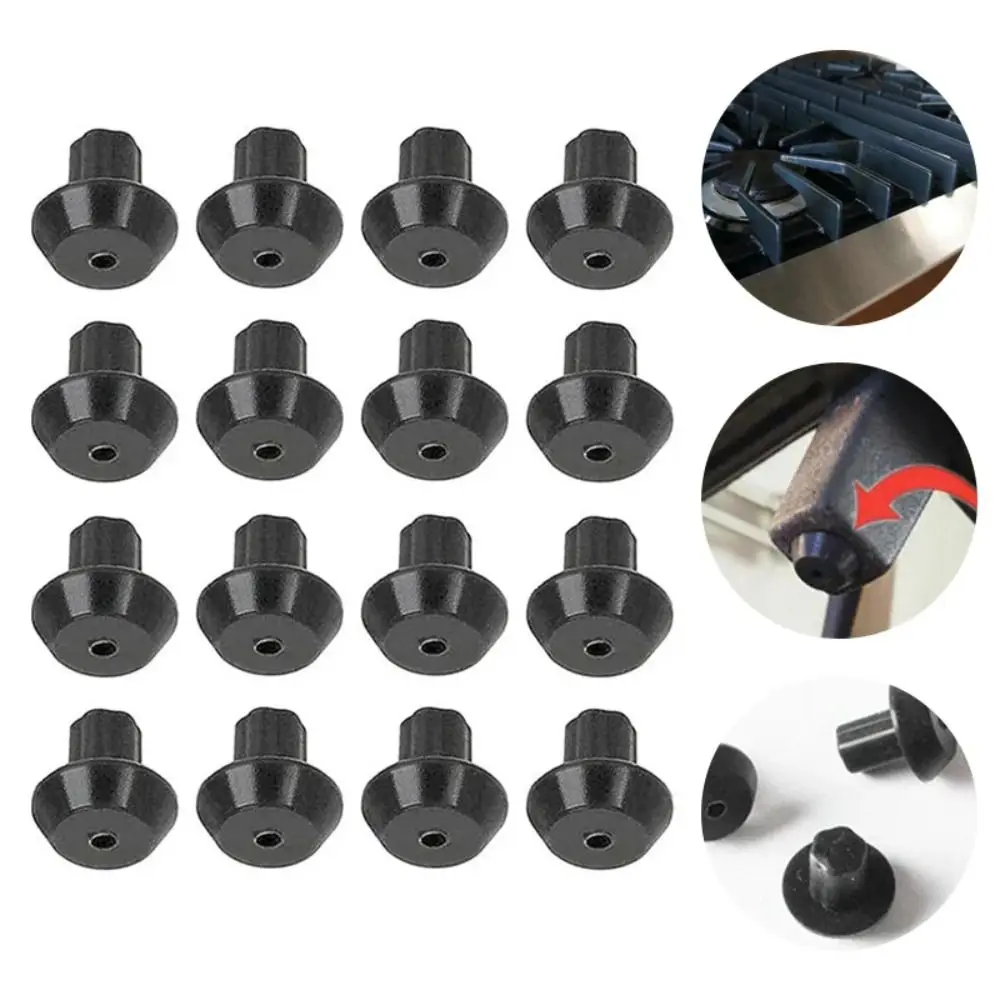 Gas Range Burner Grate Foot 16Pcs Compatible Stove Gas Stove Burner Foot Rubber Feet For Replacement Parts WB02T10461 gas stove accessories