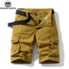 New Men Summer Outdoor Leisure Buttons Cargo Style Shorts Men Solid Straight Cotton Comfortable Fashion Design Short Pants Male 1