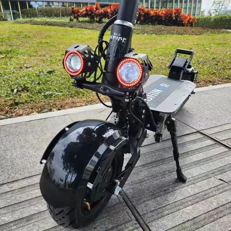 New scooter 60v 6000W 30ah 40ah lithium battery fast speed 70-85km/h 11inch electric scooter for adults dual motor