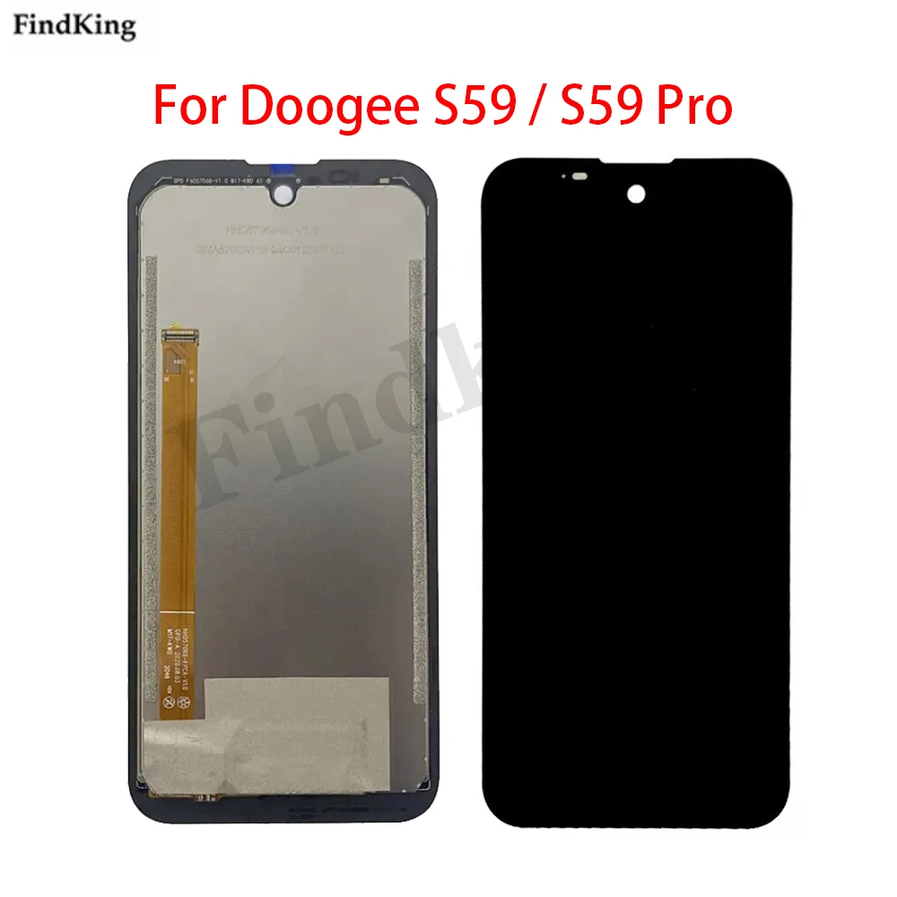 

100% протестированный ЖК-дисплей для Doogee S59 S59 Pro, ЖК-дисплей, сенсорный экран, дигитайзер, сенсор в сборе, замена