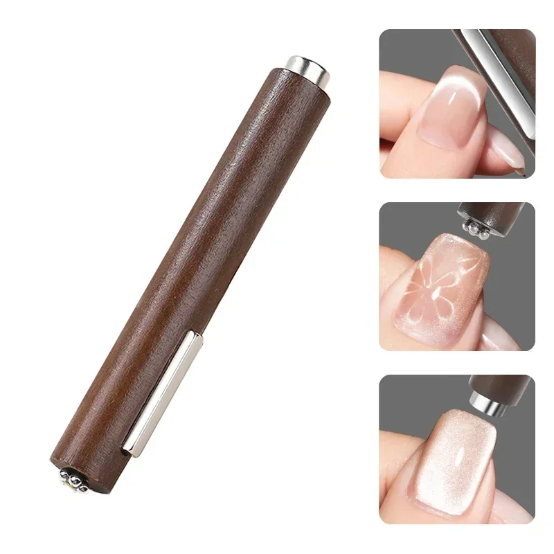 3 In 1 Multifunctional Strong Cat Eye Magnet UV/LED Gel Nail Magnetic Stick for Nail Art Design Manicure Special Tools magnetic nail art tools cat eye nail tool magnetic nail tools magnetic nail pen