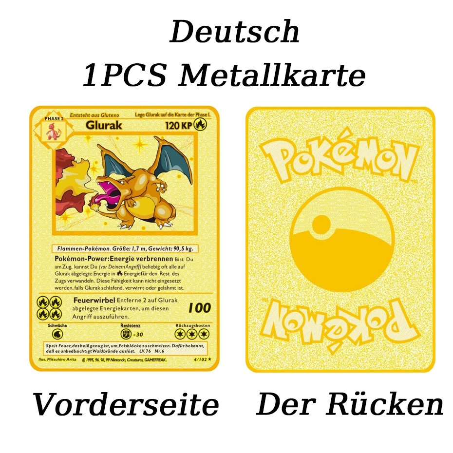 1 PCS metal card