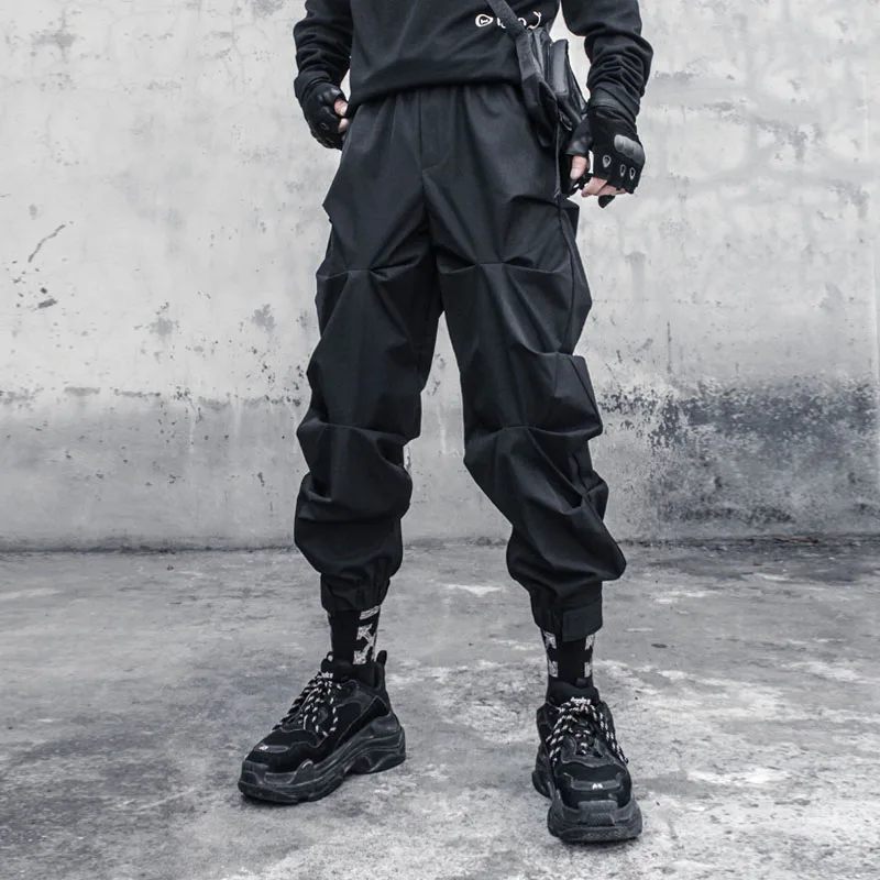 

Брюки мужские в стиле Харун, модные популярные повседневные брюки в складку, большие размеры, весна-осень