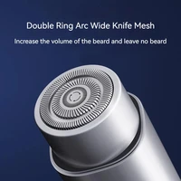 Xiaomi Electric Shaver Compact Portable Razor Smart Sensor Switch Men Razor Type-C Rechargeable IPX7 Full-Body Water Wash Razor 2