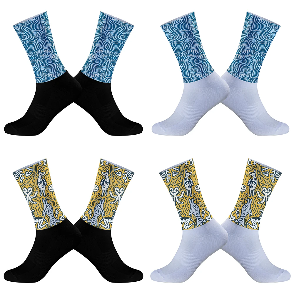 

Велосипедные носки, удобные технические новые летние велосипедные носки 2024