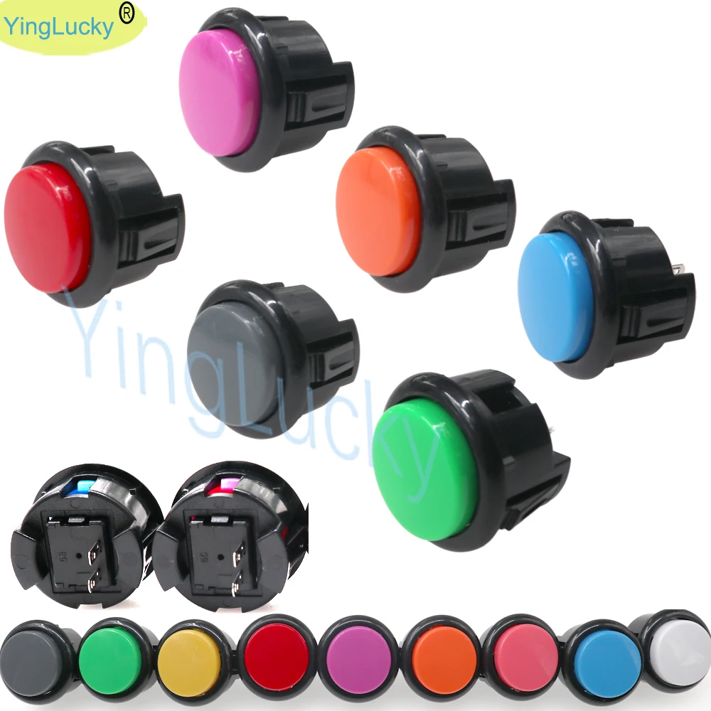 Фото Копирование ключа Sanwa Card, Black Edge, микс цветов, аркадная консоль, джойстик Street Fighter, кнопка 30 мм №4