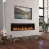 Austin in Wall Recessed & Wall Mounted Electric Fireplace (72") 5.78"D X 72"W X 18.91"H MULTI FLAME COMBINATIONS 2