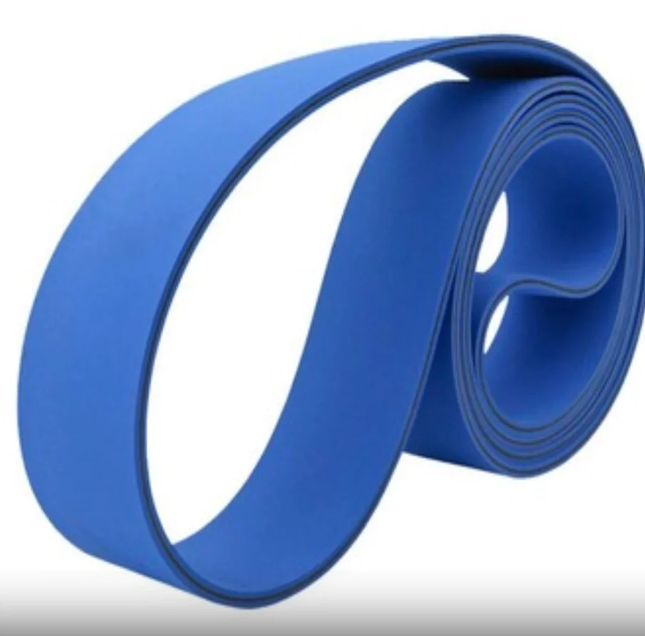 

Perimeter:1980x50x3mm Both Sides Rubber Blue Nylon Base Band Box Pasting Machine Belt Wear Resistant Flat Belt
