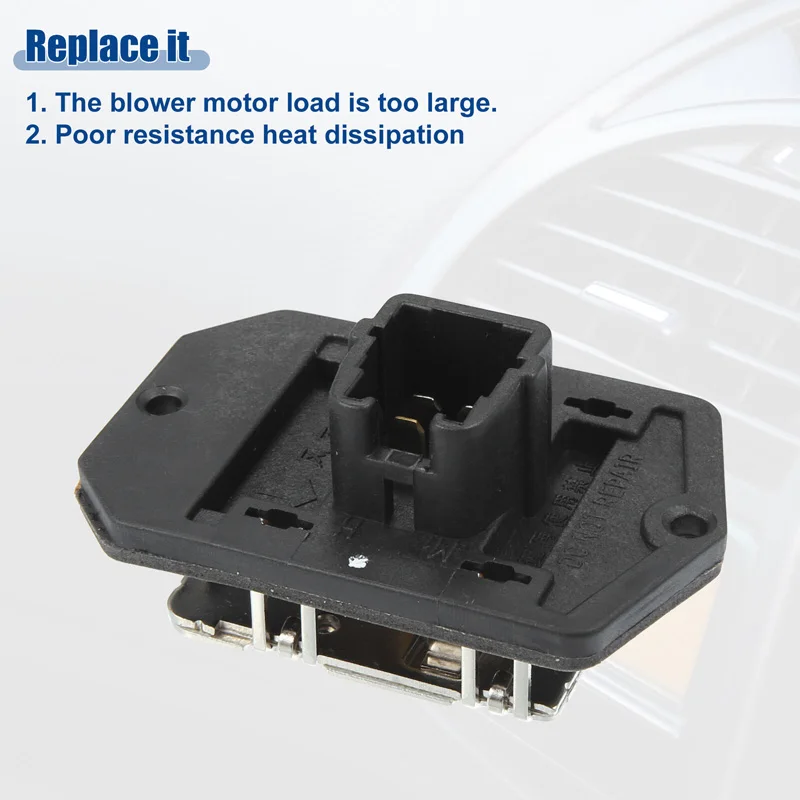 HVAC 송풍기 모터 저항기 교체품, 도요타 셀리카 블랙 실버 톤
