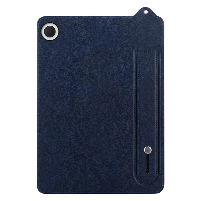 Premium PU Leather Stand Case with Hand Strap