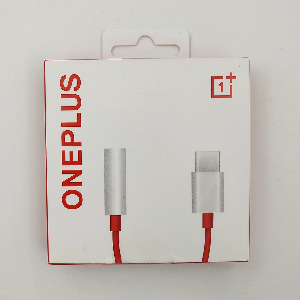 Original OnePlus USB Type C To Earphone Jack Adapter Aux
