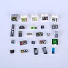 City Printing Building Block MOC Parts Treasure Mobile Computer Controller Game Food Wood Grain Sign Audio Mailbox Toy Gift K046 2