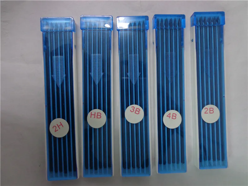 2.0mm Lead Drawing Pencil Lead 2.0 Refill Lead 2h 2b hb 3b 4b Black Pencil Lead 2mm pencil lead refill pencil lead 2.0 refill 2