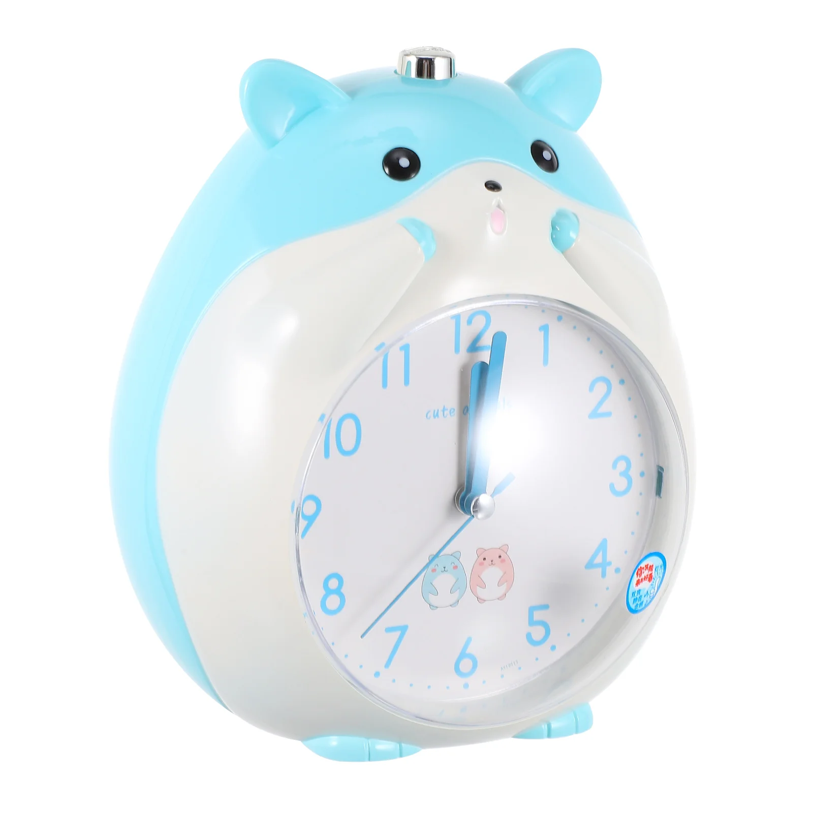 

Kids Alarm Clock with Night Light Snooze Function Cartoon Hamster Digital Alarm Clock USB Alarm Clock for Boys Birthday Child