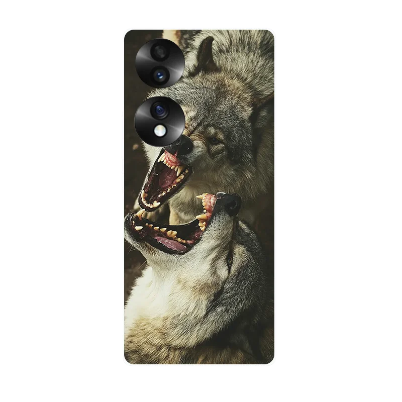 Cartoon Silicone Bumper Soft TPU Back Cover