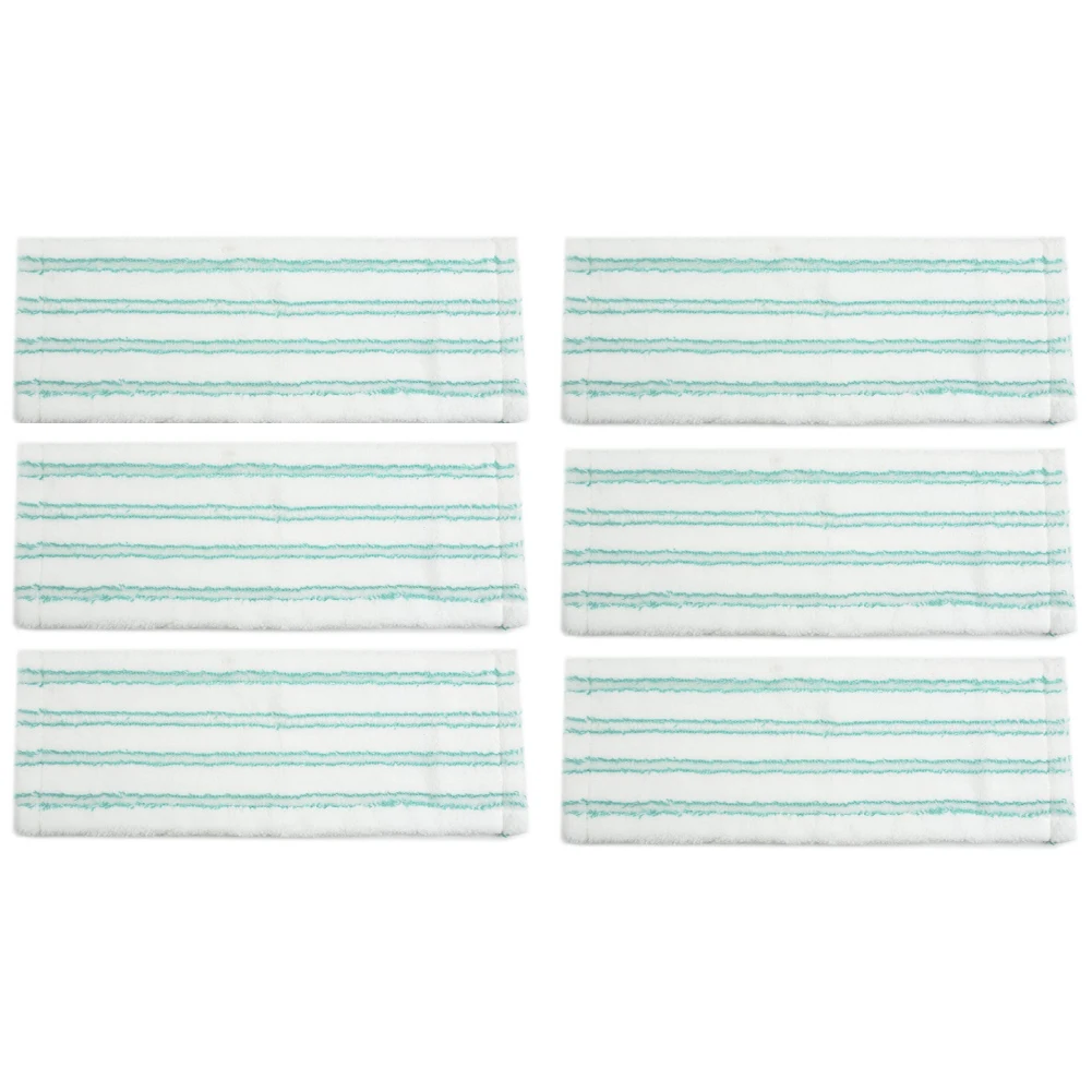 

6 Pack For Leifheit 52120, 52121 Mop Flat Replacement Head Micro Fibre 42 Cm Household Supplies Cleaning Vacuum Parts